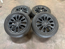 Load image into Gallery viewer, Set of 4 Used 20" OEM '24-'26 Toyota Land Cruiser Wheels 265/55R20 Yokohama LT
