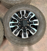 Load image into Gallery viewer, Set of Used 20" '11-'26 GMC Sierra Denali Ultimate 2500 Rims 275/65R20 Tires LT