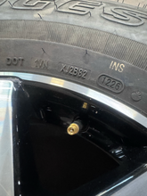 Load image into Gallery viewer, OEM '21-'26 Ford Bronco 18" Black & Machined Wheels 255/70R18 Bridgestone A/T LT