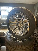 Load image into Gallery viewer, OEM '99-'18 Chevrolet Silverado 1500 Chrome CK158 22" Wheels on 285/45R22 Wheels