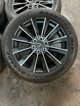 Load image into Gallery viewer, Set of Used OEM 22" '24-'26 Lexus GX550 Luxury+ Wheels 265/50R22 Dunlop HT31 LT