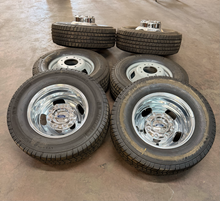 Load image into Gallery viewer, Set of Six '05-'26 Ford F-350 Dually 17" Rims 245/75R17 Michelin LTX MS2 Tires