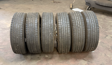Load image into Gallery viewer, Set of 6 Used '19-'26 RAM 3500 DRW Polished Wheels on 235/80R17 Nexen Tires LT