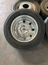 Load image into Gallery viewer, Set of x6 Used OEM '05-'26 Ford F450 F550 ALCOA Wheels on 225/70R19.5 Tires LT