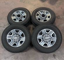 Load image into Gallery viewer, OEM '05-'26 Ford F-250 F-350 Used 10480 Wheels 275/70R18 Bridgestone AT Tires LT