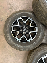 Load image into Gallery viewer, Set of 5 Used 18" '21-'26 Ford Bronco OEM Wheels on 255/70R18 Bridgestone AT LT