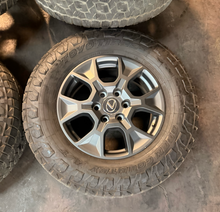 Load image into Gallery viewer, Set of 4 Used '24-'26 Lexus GX550 Overtrail 18" Rims 265/70R18 Toyo AT3 Tires LT