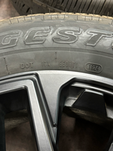 Load image into Gallery viewer, Set of OEM 20" '22-'26 Toyota Tundra Black TRD Rims on 265/60R20 Bridgestone LT