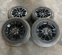 Load image into Gallery viewer, Set of 4 Used 20" OEM '22-'26 Toyota Tundra TRD Pro Wheels 265/60R20 Falken LT