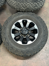 Load image into Gallery viewer, Set of 4 Used OEM '05-'26 RAM 2500 Power Wagon Wheels on 285/70R17 BFGoodrich AT