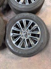 Load image into Gallery viewer, OEM 20" '24-'26 Toyota Land Cruiser Charcoal Wheels 265/60R20 Yokohama Tires LT