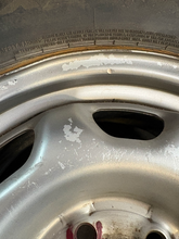 Load image into Gallery viewer, Set of Used 17" '05-'26 Ford F-150 Steel Wheels on 265/70R17 Cooper ATP Tires LT