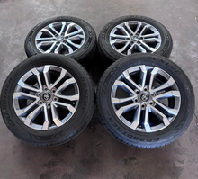 Load image into Gallery viewer, OEM '25-'26 Toyota 4Runner Limited Machined Used Wheels on 265/55R20 Dunlop LT