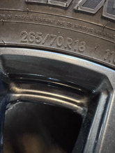 Load image into Gallery viewer, OEM '24-'26 Toyota Land Cruiser 18" Used Wheels on 265/70R18 Toyo AT3 Tires LT