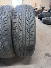 Load image into Gallery viewer, OEM '22-'26 Toyota Tundra Black TRD Used 20" Wheels on 265/60R20 Yokohama XCV LT
