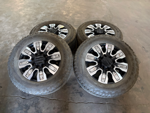 Load image into Gallery viewer, OEM '11-'26 GMC Sierra 2500 Denali Ultimate 20" Used Rims 275/65R20 Goodyear LT