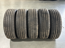 Load image into Gallery viewer, Set of 5 '07-'26 Jeep Wrangler Black 20" Wheels on 255/60R20 Nexen Roadian HTX2