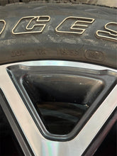 Load image into Gallery viewer, Set of Used '19-'25 RAM 1500 Charcoal Machined Rims on 275/55R20 Bridgestone LT