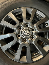 Load image into Gallery viewer, Set of Four Used Takeoff '22-'24 Tundra Sequoia Wheels 245/70R18 Yokohama XCV LT