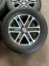 Load image into Gallery viewer, Set of Used OEM 20" '05-'25 Ford F150 Charcoal Machined Rims 275/60R20 Tires LT