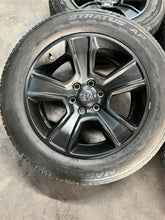 Load image into Gallery viewer, Set of Four Used 20" Black '19-'25 RAM 1500 Rims on 275/55R20 Mastercraft AP LT