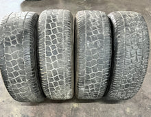 Load image into Gallery viewer, Set of Four Used 20" Black '19-'25 RAM 1500 Rims on 275/55R20 Mastercraft AP LT