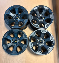 Load image into Gallery viewer, Set of Four '19-'26 RAM 1500 / '00-'26 Chevrolet Silverado 1500 20" Black Wheels