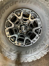 Load image into Gallery viewer, Set of Four OEM Takeoff '05-'25 Ford F150 Raptor Rims 37/12.50R17 BFGoodrich LT