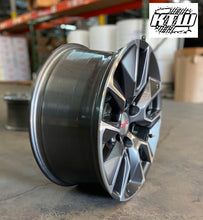 Load image into Gallery viewer, Set of Four 4 Takeoff '00-'24 GMC Sierra 1500 20" Grey Machined Wheels & Sensors