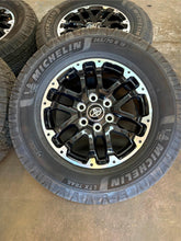 Load image into Gallery viewer, Set of Lightly Used OE '22-'26 Toyota Tundra 18" Rims 265/70R18 Michelin LTX LT