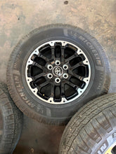 Load image into Gallery viewer, Set of Lightly Used OE '22-'26 Toyota Tundra 18" Rims 265/70R18 Michelin LTX LT