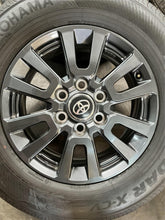 Load image into Gallery viewer, Set of Four New Takeoff '22-'24 Tundra Sequoia Wheels 245/70R18 Yokohama XCV LT