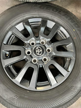 Load image into Gallery viewer, Set of Four New Takeoff '22-'24 Tundra Sequoia Wheels 245/70R18 Yokohama XCV LT
