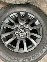 Load image into Gallery viewer, Set of Four New Takeoff '22-'24 Tundra Sequoia Wheels 245/70R18 Yokohama XCV LT