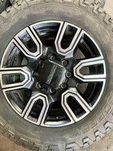 Load image into Gallery viewer, Set of 4 Used OEM '11-'24 GMC Sierra 2500 3500 Wheels on 275/65R20 Cooper AT3 LT