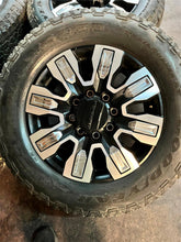 Load image into Gallery viewer, 20" Used Set of '11-'24 GMC Sierra 2500 HD Denali Rims 275/65R20 Goodyear AT LT