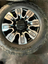 Load image into Gallery viewer, 20" Used Set of '11-'24 GMC Sierra 2500 HD Denali Rims 275/65R20 Goodyear AT LT