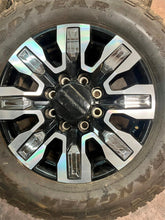 Load image into Gallery viewer, 20" Used Set of 4 '11-'25 GMC Sierra 2500 HD 3500 Rims 275/65R20 Goodyear AT LT