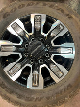 Load image into Gallery viewer, 20" Used Set of 4 '11-'25 GMC Sierra 2500 HD 3500 Rims 275/65R20 Goodyear AT LT