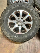 Load image into Gallery viewer, Set of 4 '05-'25 RAM 2500 3500 Tan & Polished Rims 37/12.50R20 Dirt Commander MT