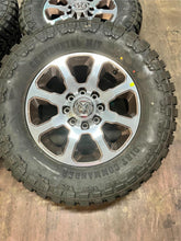 Load image into Gallery viewer, Set of 4 '05-'25 RAM 2500 3500 Tan & Polished Rims 37/12.50R20 Dirt Commander MT
