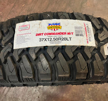 Load image into Gallery viewer, Set of 4 '05-'25 RAM 2500 3500 Tan & Polished Rims 37/12.50R20 Dirt Commander MT