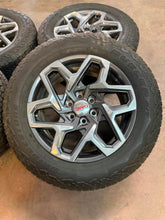 Load image into Gallery viewer, Set of Used OEM '00-'26 GMC Sierra 1500 Yukon 20" Rims 275/60R20 Bridgestone LT