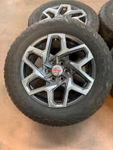 Load image into Gallery viewer, Set of Used OEM '00-'26 GMC Sierra 1500 Yukon 20" Rims 275/60R20 Bridgestone LT