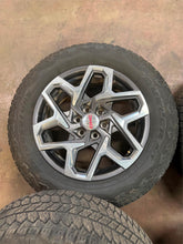 Load image into Gallery viewer, Set of Used OEM '00-'26 GMC Sierra 1500 Yukon 20" Rims 275/60R20 Bridgestone LT