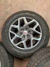 Load image into Gallery viewer, Set of Used OEM '00-'26 GMC Sierra 1500 Yukon 20" Rims 275/60R20 Bridgestone LT