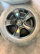 Load image into Gallery viewer, Set of Four Used 20" Black '19-'25 RAM 1500 Wheels 275/55R20 Bridgestone HL LT