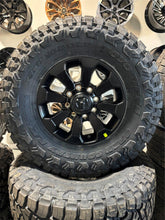Load image into Gallery viewer, Set of OEM 17" '05-'26 RAM 2500 3500 Power Wagon Rims 35/12.50R17 Toyo RT Tires