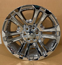 Load image into Gallery viewer, Set of OEM GM '99-'18 GMC Sierra 1500 Yukon 22 Inch Chrome Brand New Wheels 4741
