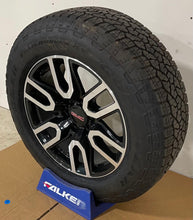 Load image into Gallery viewer, Set of OEM Takeoff '00-'25 GMC Sierra 1500 AT4 20" Rims 275/60R20 Goodyear Tires